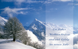Weihnachtskarten Schnee